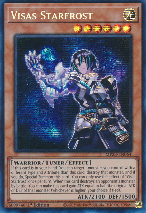 Visas Starfrost [MP23-EN064] Prismatic Secret Rare | Exor Games Bridgewater