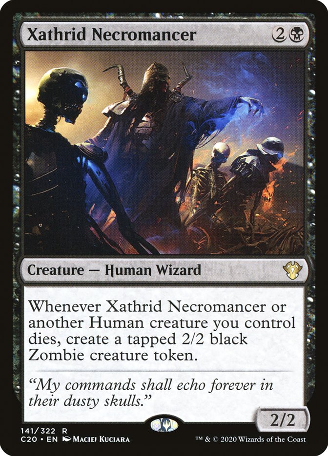 Xathrid Necromancer [Commander 2020] | Exor Games Bridgewater