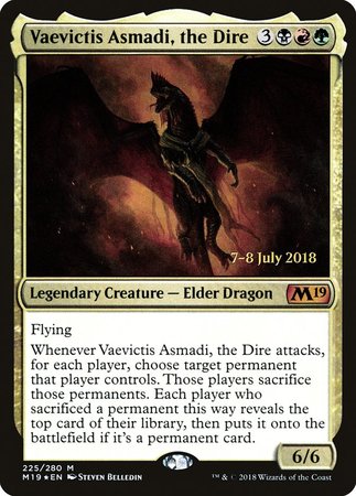 Vaevictis Asmadi, The Dire [Core Set 2019 Promos] | Exor Games Bridgewater