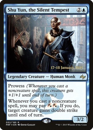 Shu Yun, the Silent Tempest [Fate Reforged Promos] | Exor Games Bridgewater