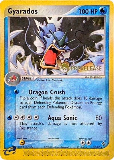 Gyarados (32/97) (Prerelease Promo) [EX: Dragon] | Exor Games Bridgewater