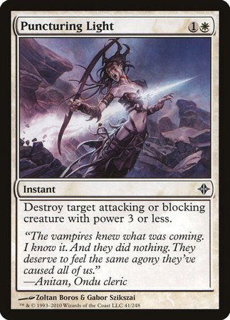 Puncturing Light [Rise of the Eldrazi] | Exor Games Bridgewater