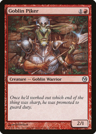 Goblin Piker [Duels of the Planeswalkers] | Exor Games Bridgewater