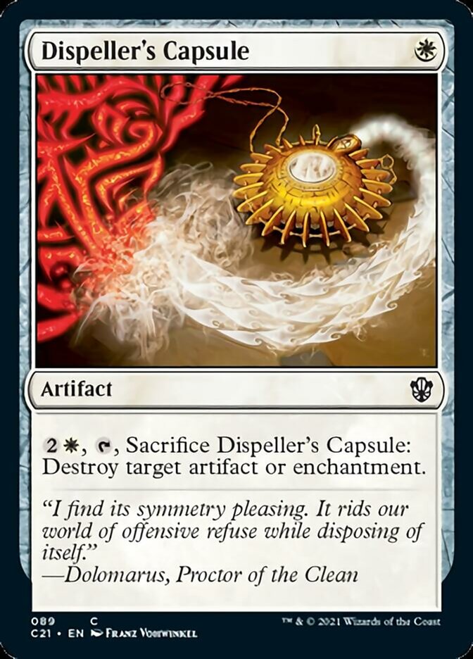 Dispeller's Capsule [Commander 2021] | Exor Games Bridgewater