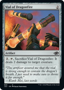 Vial of Dragonfire [Jumpstart 2022] | Exor Games Bridgewater