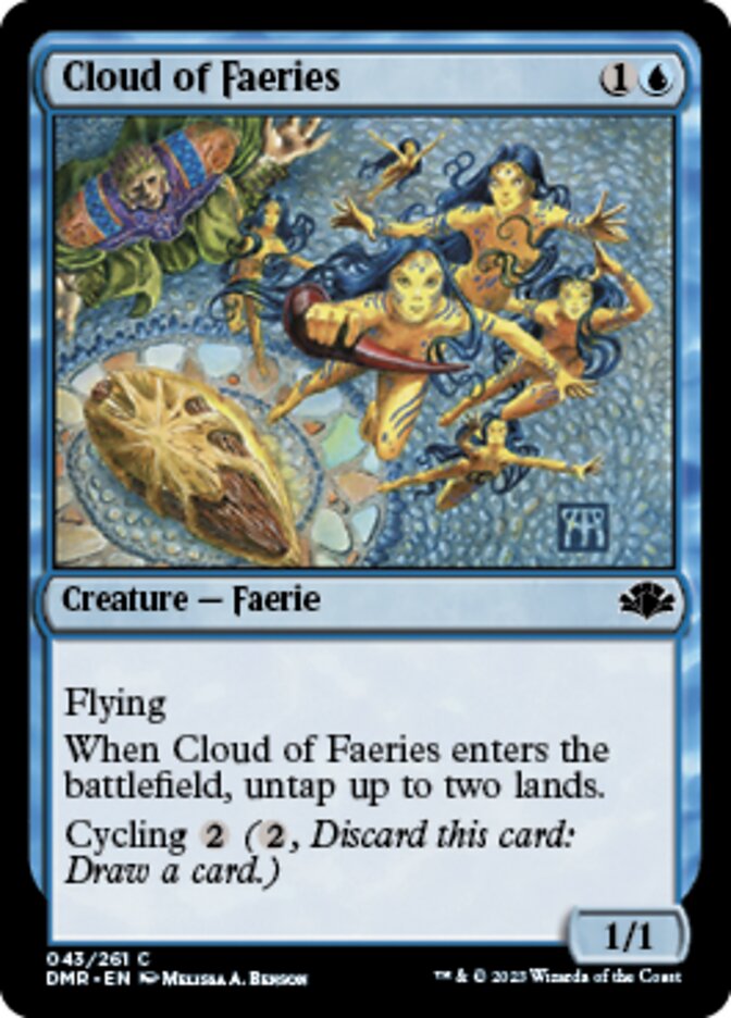 Cloud of Faeries [Dominaria Remastered] | Exor Games Bridgewater