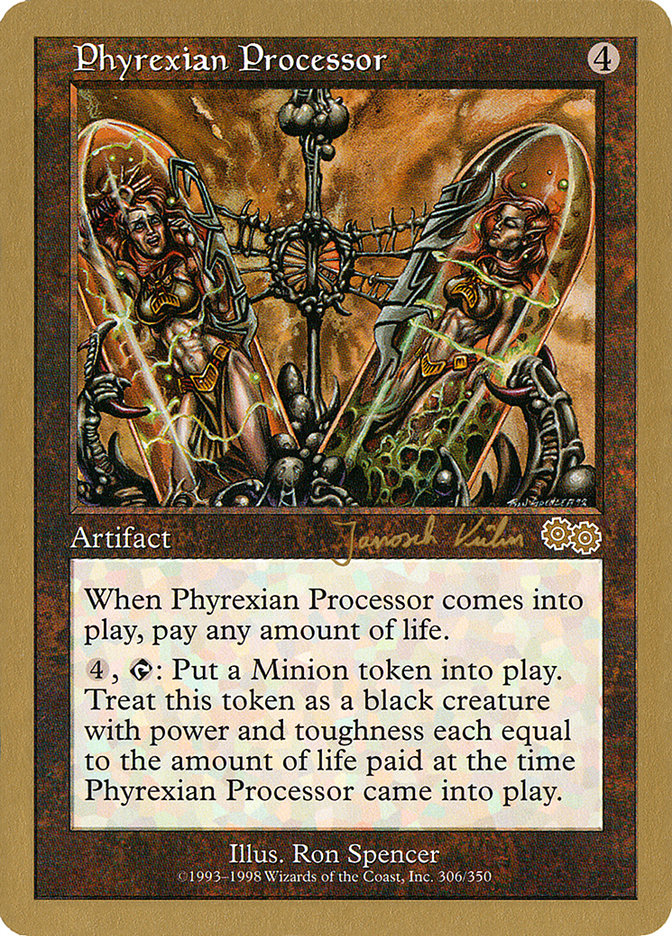 Phyrexian Processor (Janosch Kuhn) [World Championship Decks 2000] | Exor Games Bridgewater