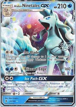 Alolan Ninetales GX (22/145) (Ice Path FTW - Zachary Bokhari) [World Championships 2017] | Exor Games Bridgewater