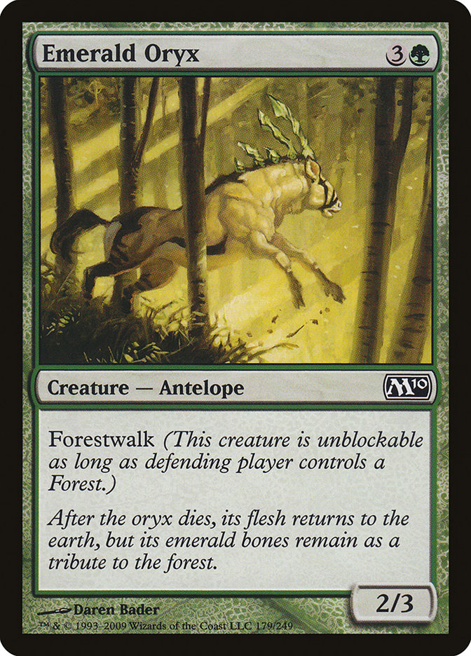 Emerald Oryx [Magic 2010] | Exor Games Bridgewater