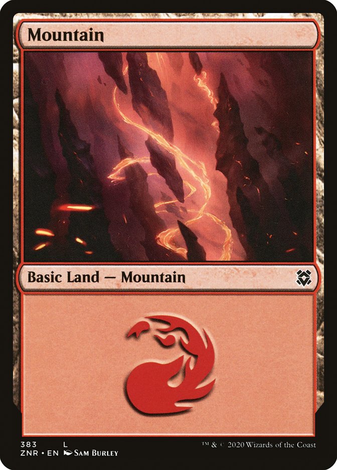 Mountain (383) [Zendikar Rising] | Exor Games Bridgewater