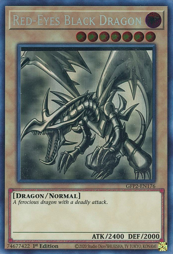 Red-Eyes Black Dragon [GFP2-EN176] Ghost Rare | Exor Games Bridgewater