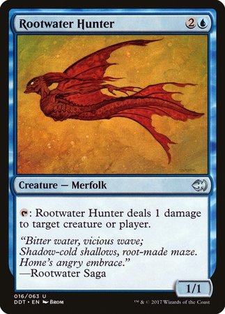 Rootwater Hunter [Duel Decks: Merfolk vs. Goblins] | Exor Games Bridgewater