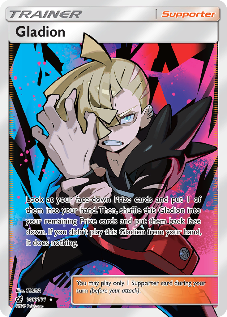 Gladion (109/111) [Sun & Moon: Crimson Invasion] | Exor Games Bridgewater