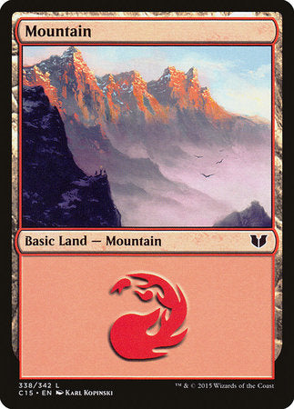 Mountain (338) [Commander 2015] | Exor Games Bridgewater