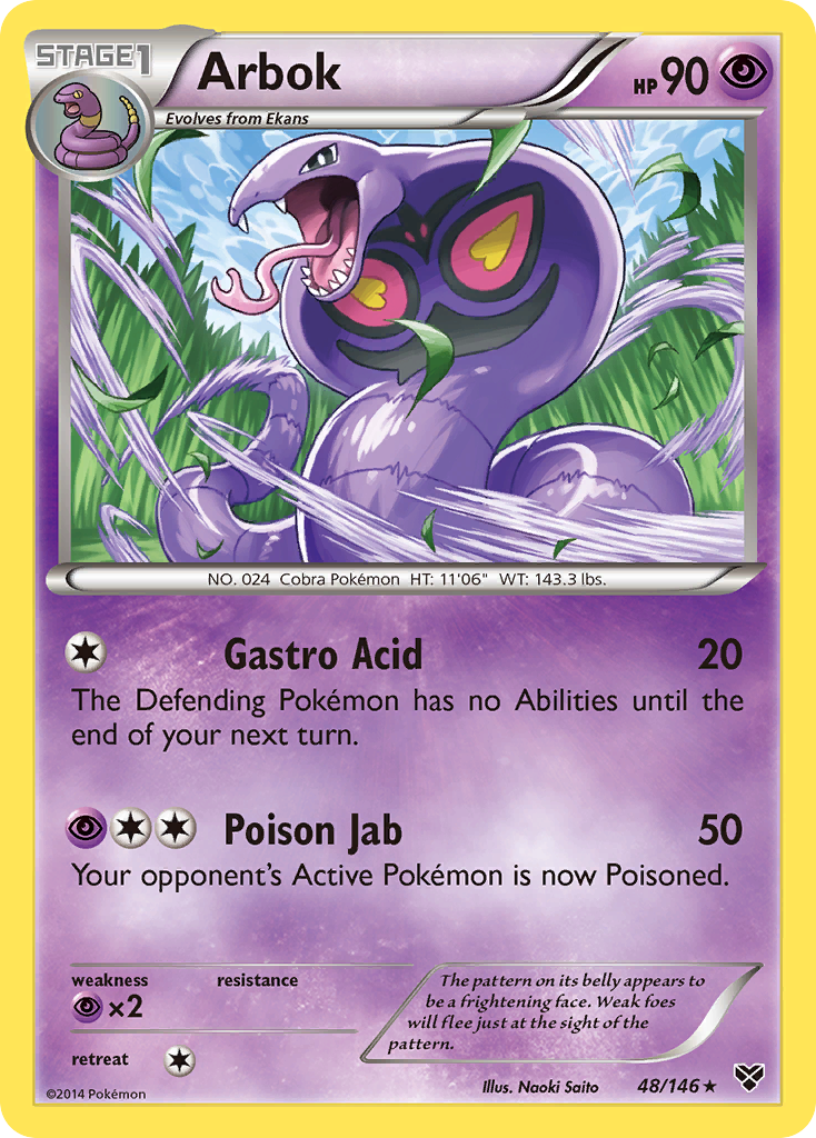 Arbok (48/146) [XY: Base Set] | Exor Games Bridgewater