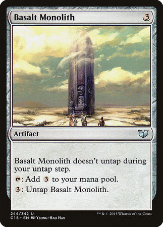 Basalt Monolith [Commander 2015] | Exor Games Bridgewater