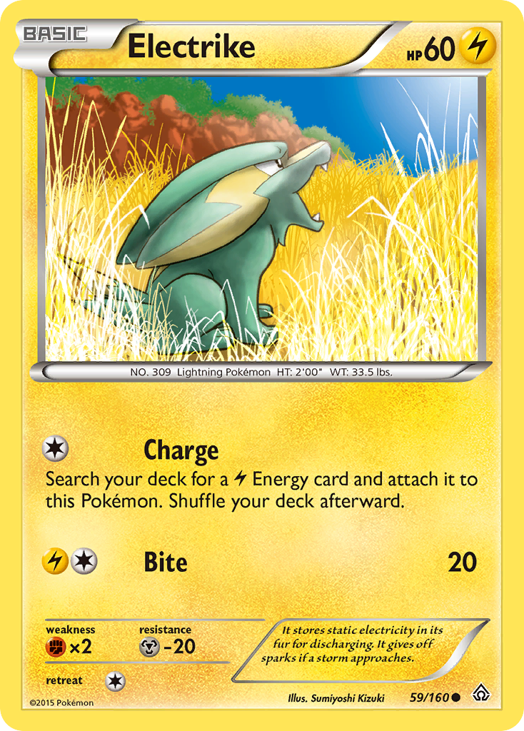 Electrike (59/160) [XY: Primal Clash] | Exor Games Bridgewater