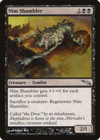 Nim Shambler [Mirrodin] | Exor Games Bridgewater