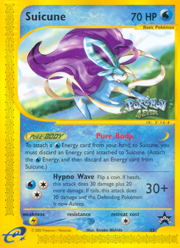 Suicune (53) [Wizards of the Coast: Black Star Promos] | Exor Games Bridgewater