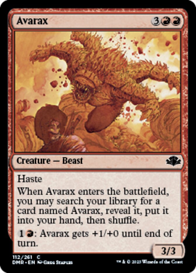 Avarax [Dominaria Remastered] | Exor Games Bridgewater