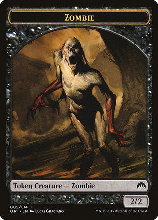 Zombie Token [Magic Origins Tokens] | Exor Games Bridgewater