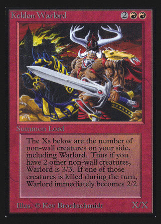 Keldon Warlord (CE) [Collectors’ Edition] | Exor Games Bridgewater