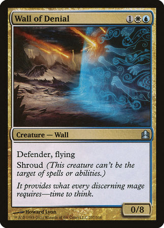 Wall of Denial [Commander 2011] | Exor Games Bridgewater