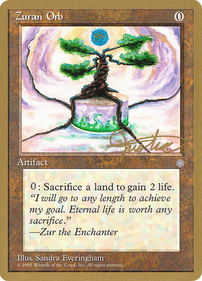 Zuran Orb (Mark Justice) [Pro Tour Collector Set] | Exor Games Bridgewater