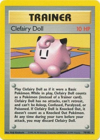 Clefairy Doll (70/102) [Base Set Unlimited] | Exor Games Bridgewater