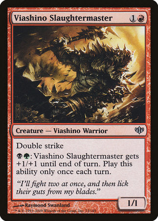 Viashino Slaughtermaster [Conflux] | Exor Games Bridgewater