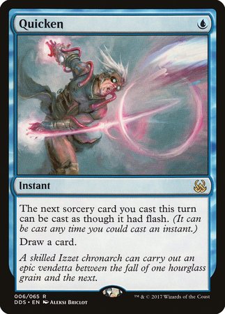Quicken [Duel Decks: Mind vs. Might] | Exor Games Bridgewater