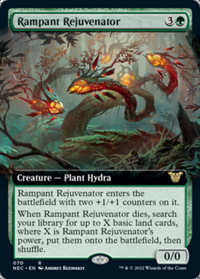 Rampant Rejuvenator (Extended) [Kamigawa: Neon Dynasty Commander] | Exor Games Bridgewater