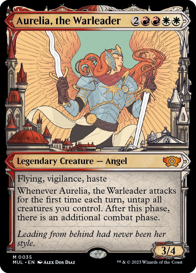 Aurelia, the Warleader [Multiverse Legends] | Exor Games Bridgewater