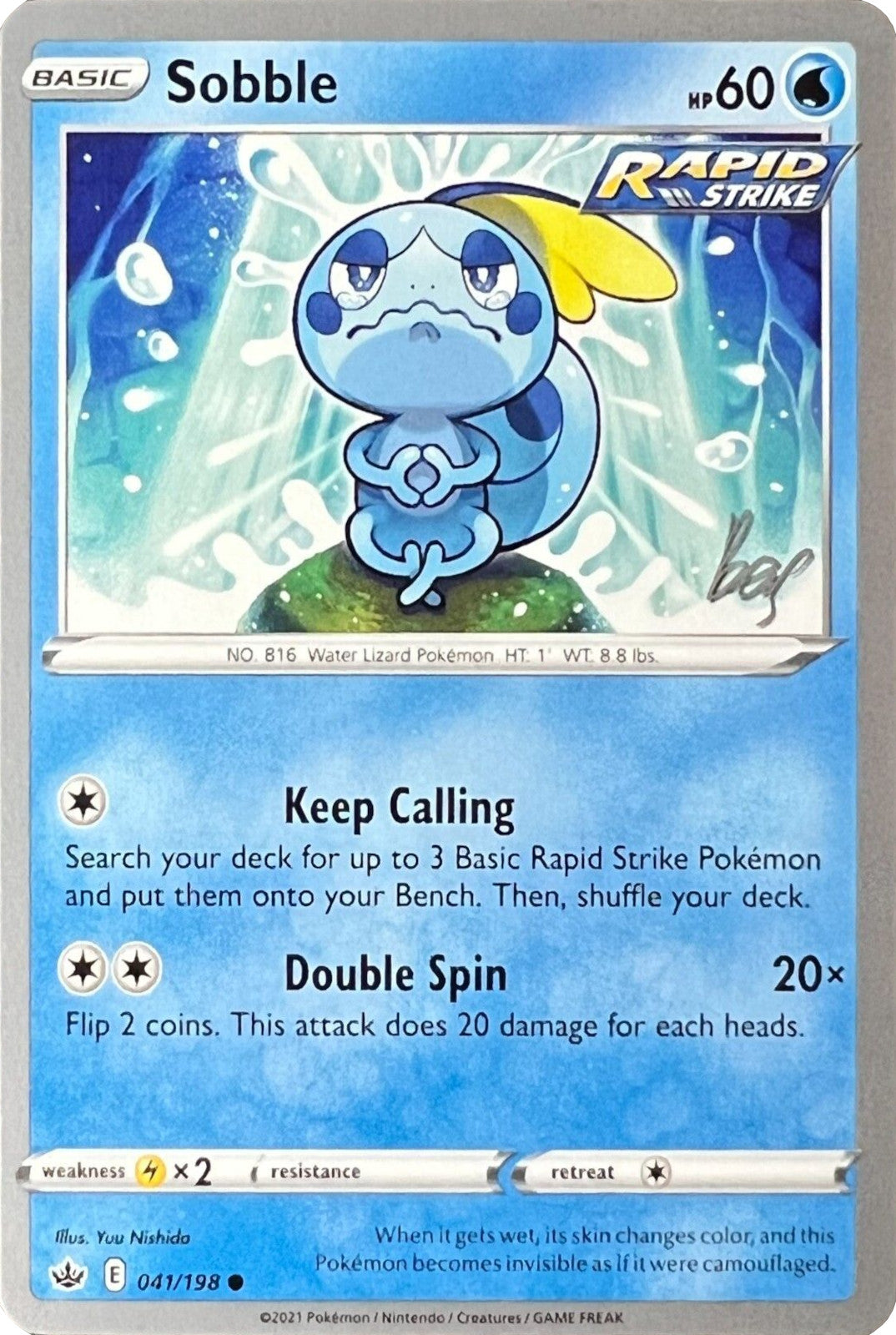 Sobble (041/198) (Cheryl Again - Sebastian Lashmet) [World Championships 2022] | Exor Games Bridgewater