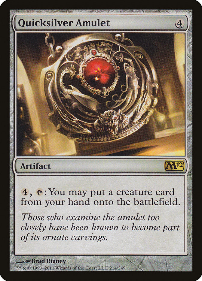 Quicksilver Amulet [Magic 2012] | Exor Games Bridgewater