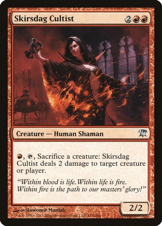 Skirsdag Cultist [Innistrad] | Exor Games Bridgewater