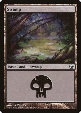 Swamp (104) [Duels of the Planeswalkers] | Exor Games Bridgewater