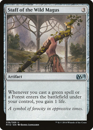 Staff of the Wild Magus [Magic 2015] | Exor Games Bridgewater