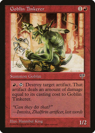 Goblin Tinkerer [Mirage] | Exor Games Bridgewater