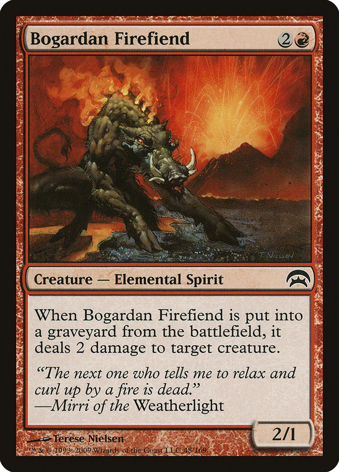 Bogardan Firefiend [Planechase] | Exor Games Bridgewater