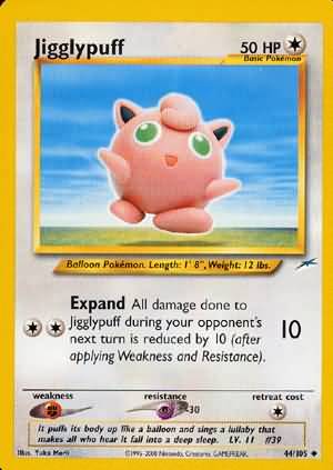 Jigglypuff (44/105) [Neo Destiny Unlimited] | Exor Games Bridgewater