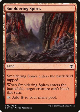 Smoldering Spires [Archenemy: Nicol Bolas] | Exor Games Bridgewater