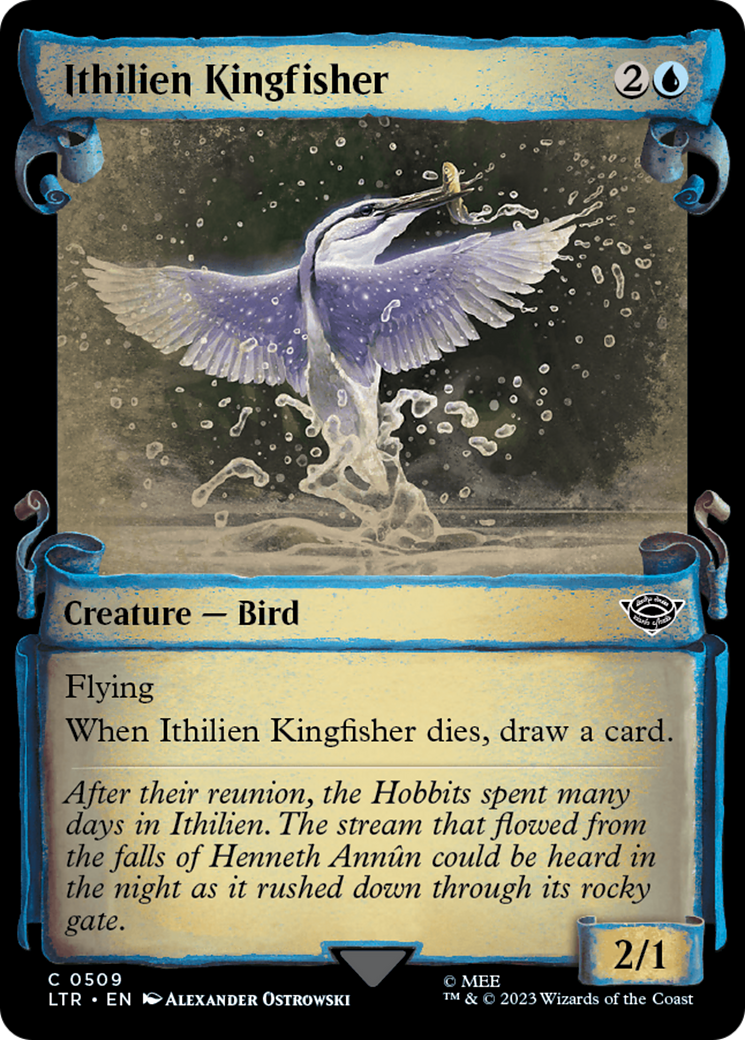 Ithilien Kingfisher [The Lord of the Rings: Tales of Middle-Earth Showcase Scrolls] | Exor Games Bridgewater