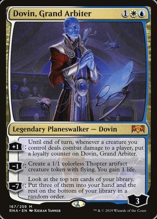 Dovin, Grand Arbiter [Ravnica Allegiance] | Exor Games Bridgewater