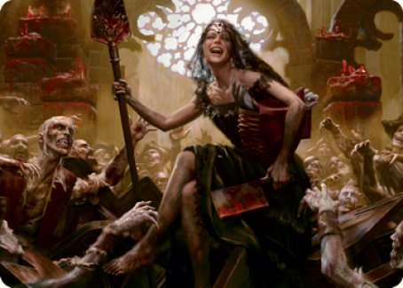 Gisa, Glorious Resurrector Art Card [Innistrad: Midnight Hunt Art Series] | Exor Games Bridgewater