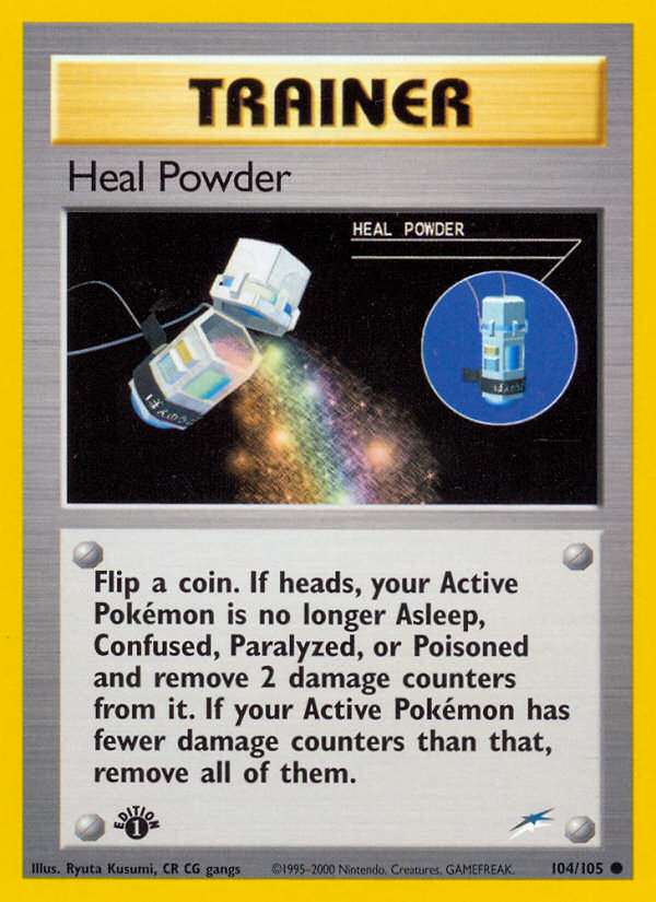 Heal Powder (104/105) [Neo Destiny 1st Edition] | Exor Games Bridgewater