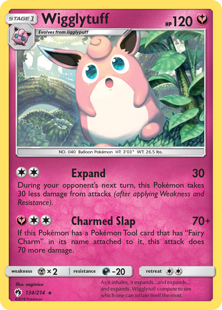 Wigglytuff (134/214) [Sun & Moon: Lost Thunder] | Exor Games Bridgewater