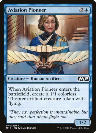 Aviation Pioneer [Core Set 2019] | Exor Games Bridgewater