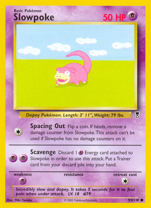 Slowpoke (93/110) [Legendary Collection] | Exor Games Bridgewater