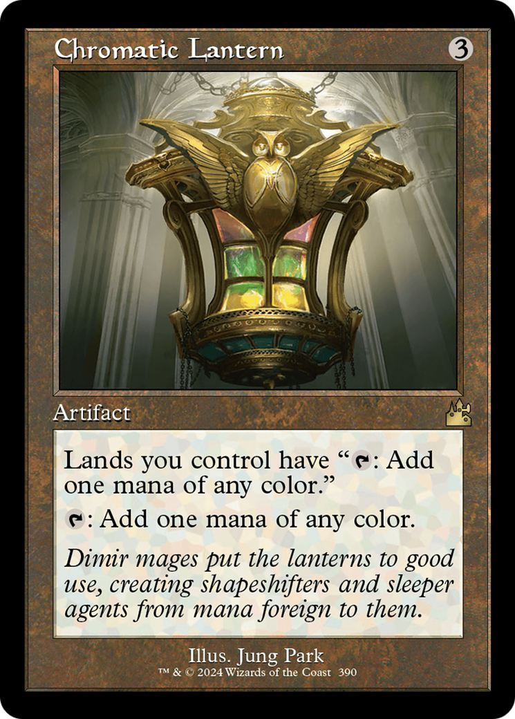 Chromatic Lantern (Retro Frame) [Ravnica Remastered] | Exor Games Bridgewater